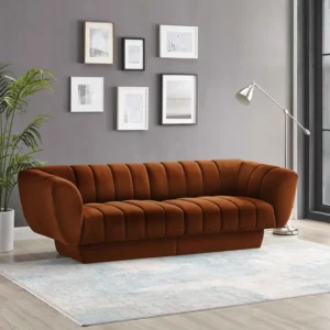 Siniya 88.2" W Chesterfield Sofa